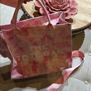 Non Signe The Tote Bag Pink Tie-Dye